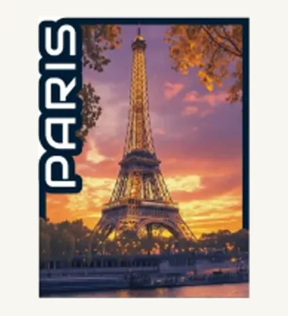 City Card — City souvenirs epoxy magnet collection