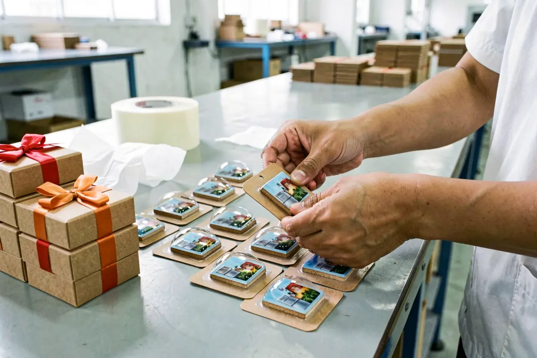 Packing — blister packs, backing cards and gift boxes to your design